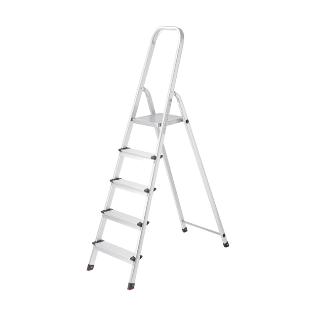 Escabeau Pliant 5 Marches Aluminium Léger 3,6 kg