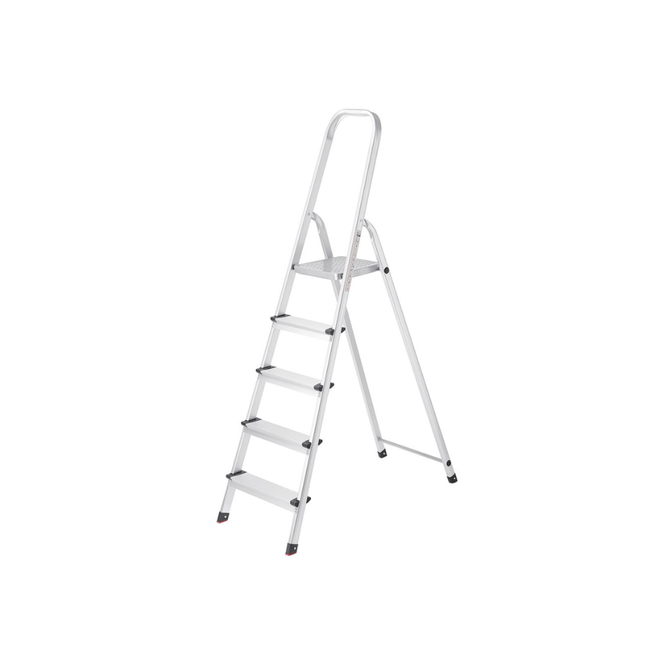 Escabeau Pliant 5 Marches en Aluminium