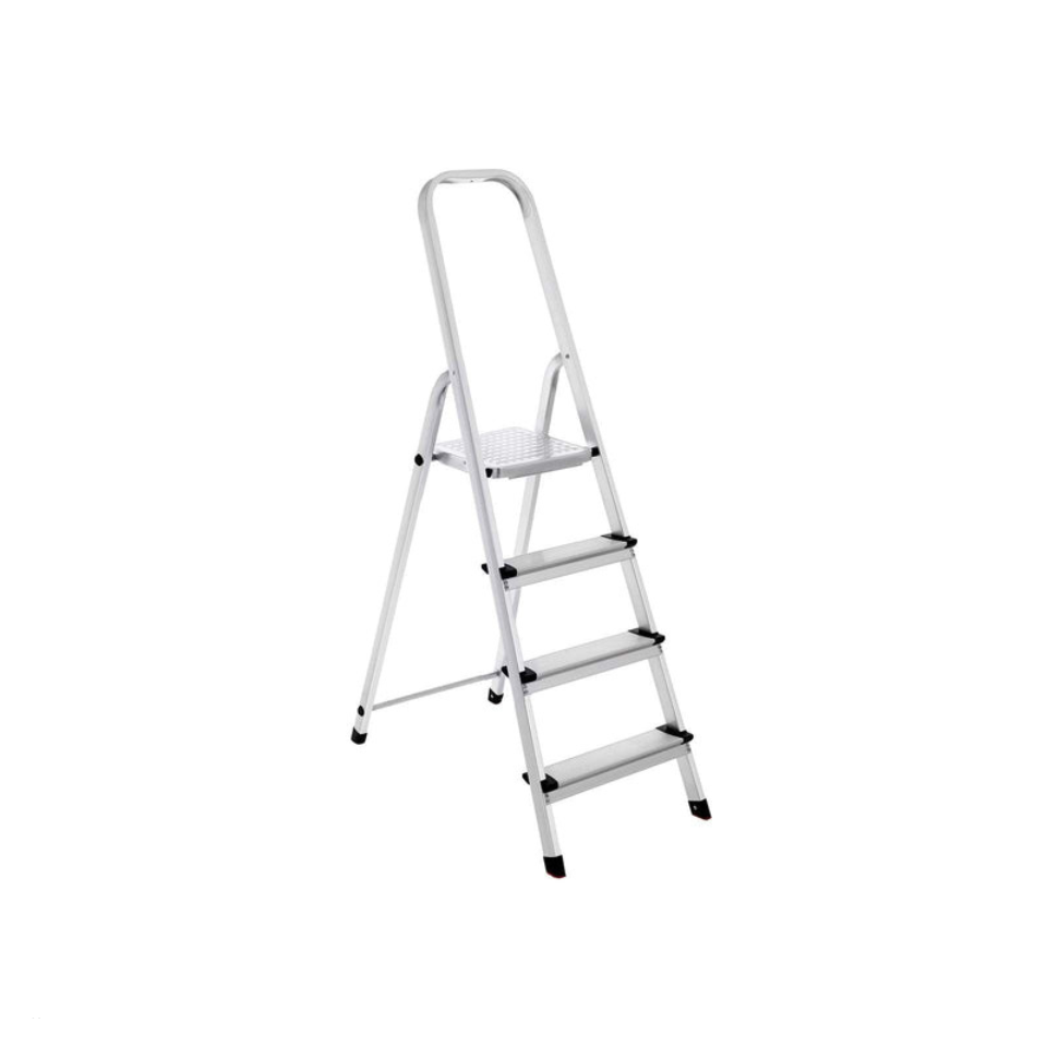 Escabeau Pliant 4 Marches en Aluminium