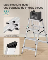 Marchepied 4 Marches en Alliage d'Aluminium