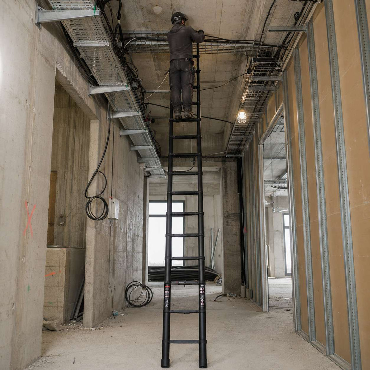Échelle Télescopique 5m en Aluminium