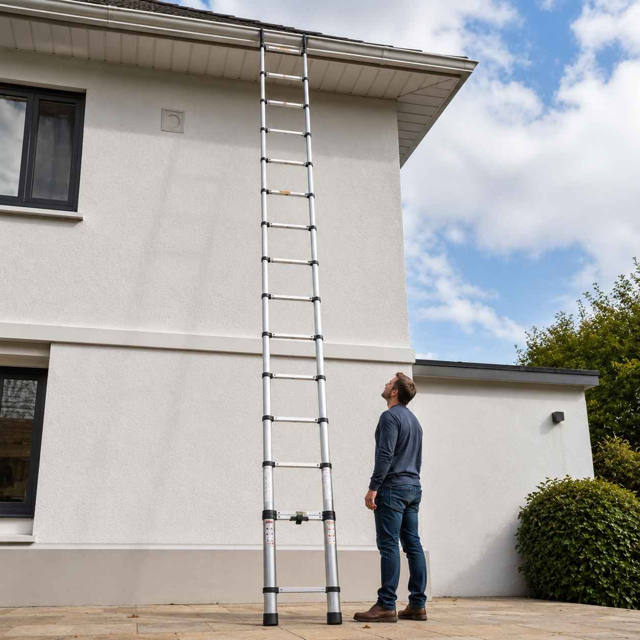 Échelle Télescopique 6,2 m en Aluminium