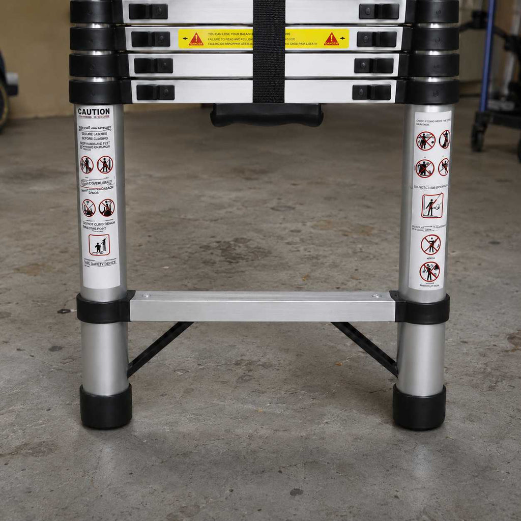 Échelle Télescopique 3,2m en Acier Inoxydable