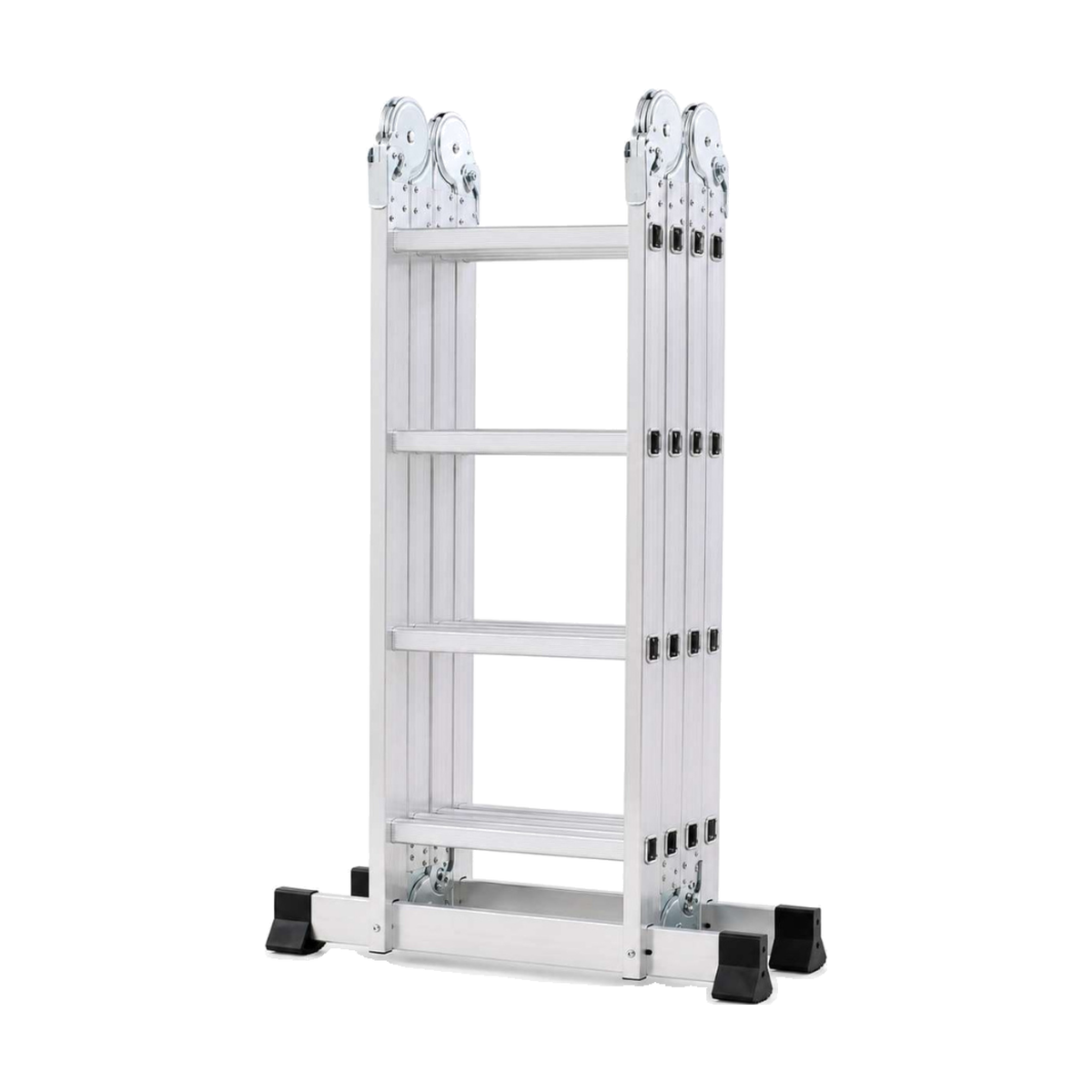 Échelle Multifonction Pliante 4,61 m Aluminium